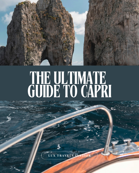 Capri Travel Guide — digital itinerary and trip planning guide for Italy